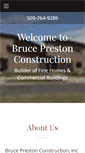 Mobile Screenshot of bruceprestonconstruction.com